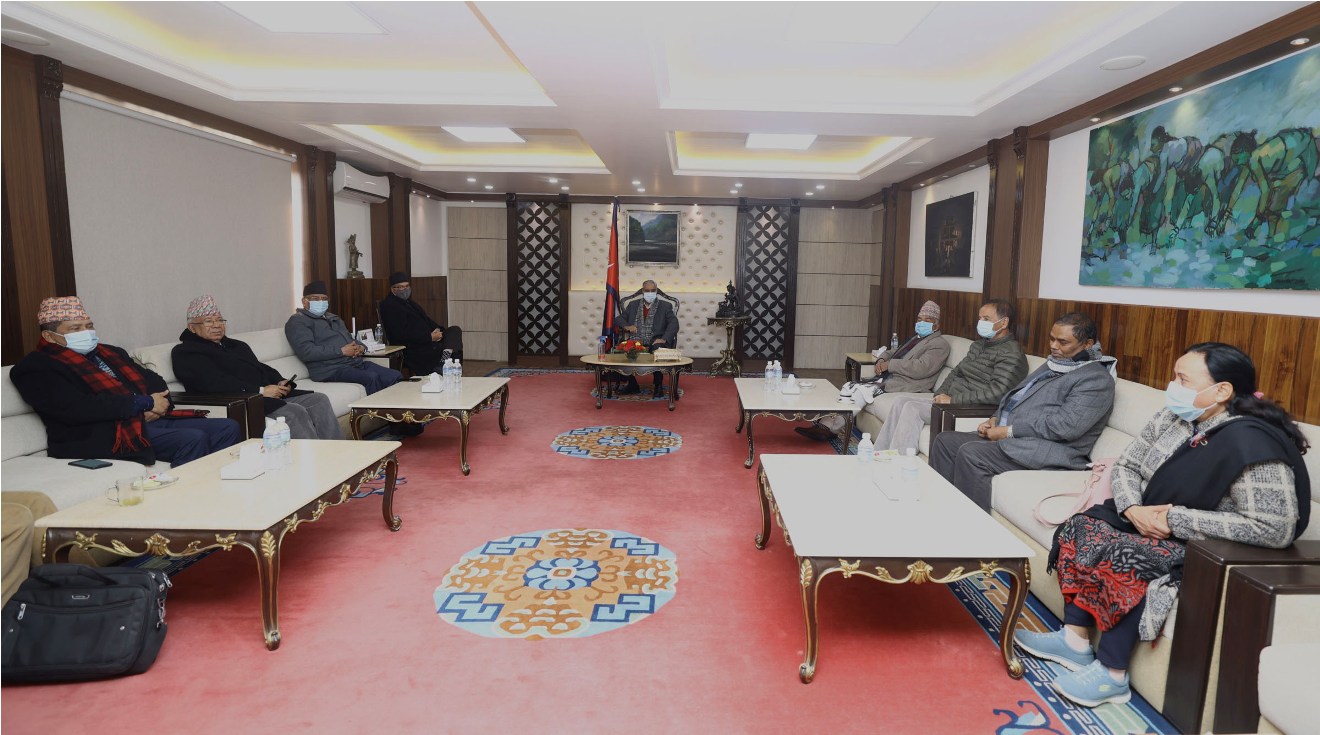 सरकार सञ्चालनमा सहयोग गर्न गठित राजनीतिक समन्वय समितिको बैठक आज