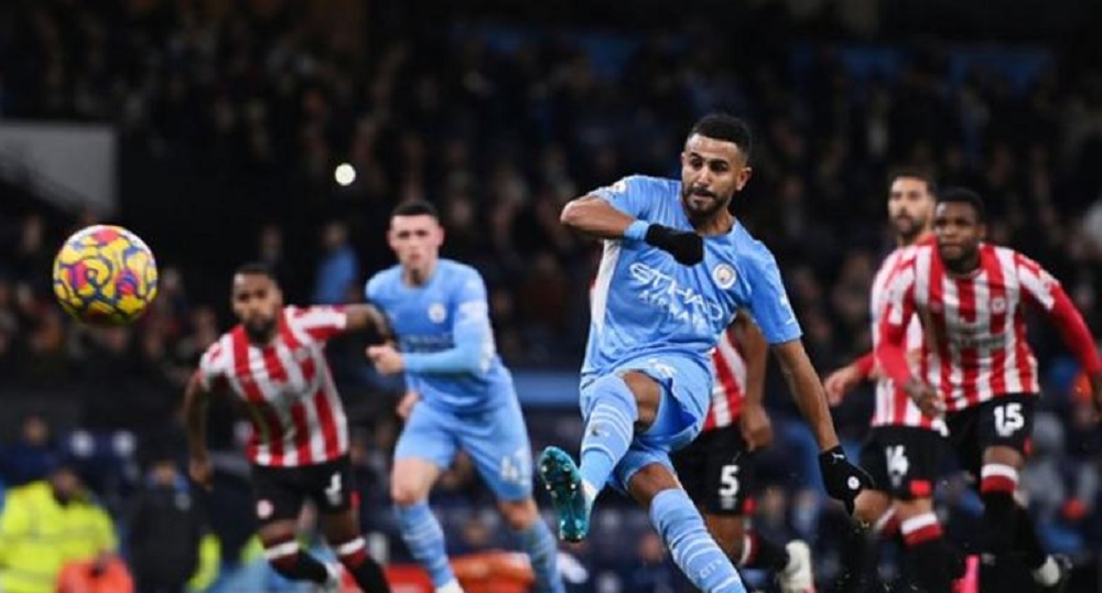 इंग्लिस प्रिमियर लिगमा ब्रेन्टफर्डमाथि म्यानचेस्टर सिटीको सहज जित