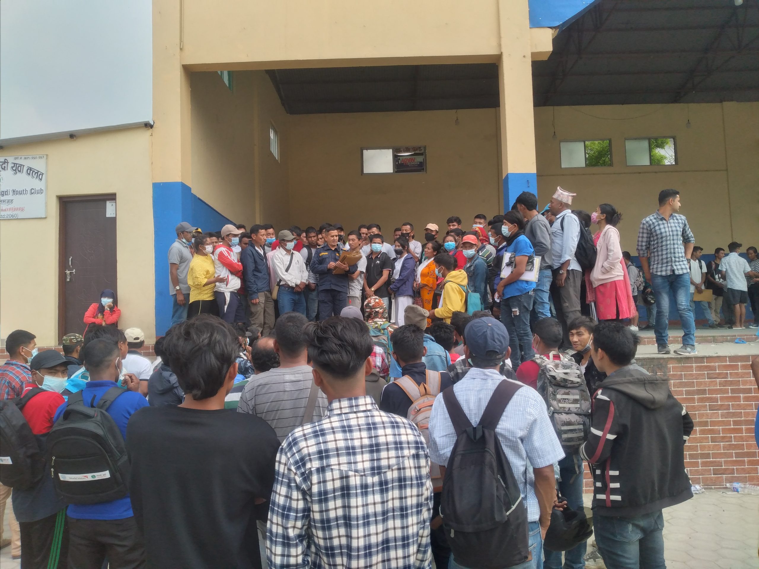 लमजुङमा म्यादी प्रहरीमा ३ हजार ६ सय ३४ जनाले दिए आवेदन