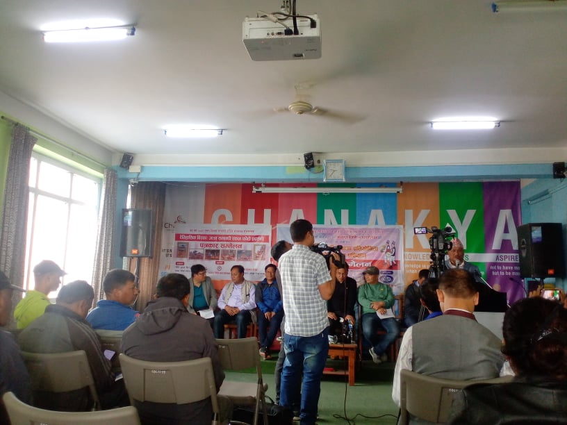 पत्रकार रत्नकृष्णको नेपाल पर्यटन बोर्डमा बिस्का जात्राको फोटो प्रदर्शनी हुदैँ