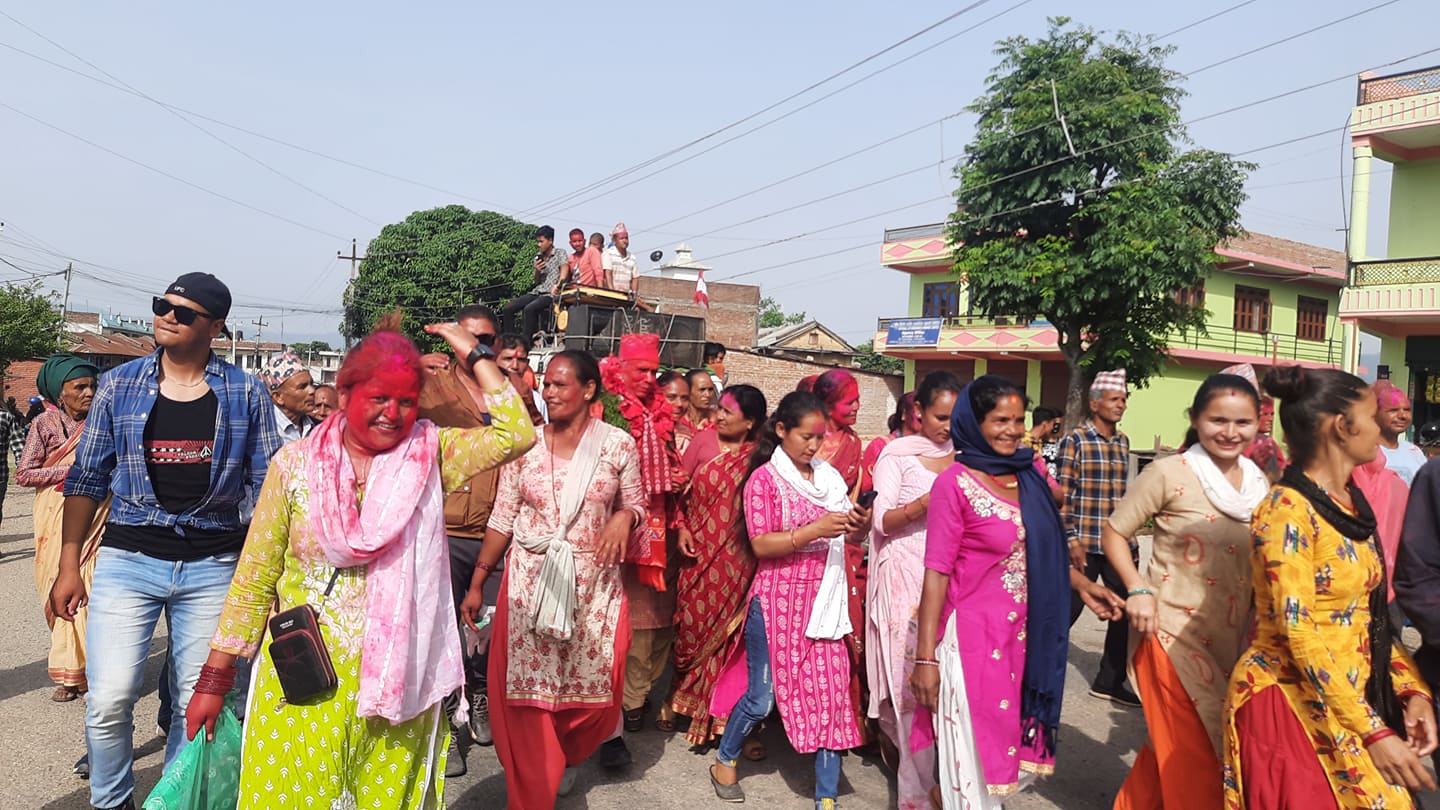 बबई गाउँपालिकामा कांग्रेस प्यानलसहित विजयी