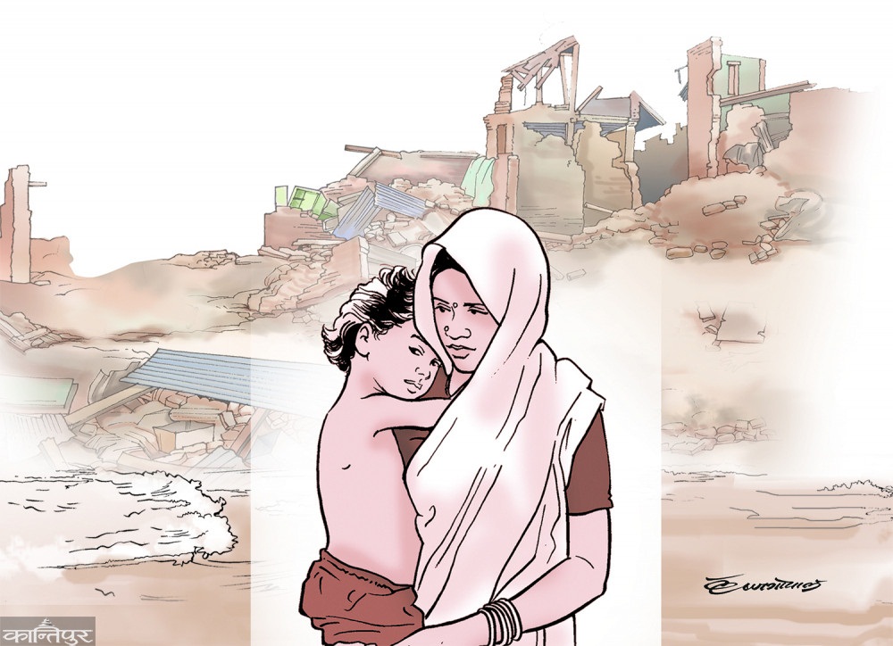 ५० दशमलब १ मिलियन मानिस द्वन्द्व र विपद्ले विस्थापित