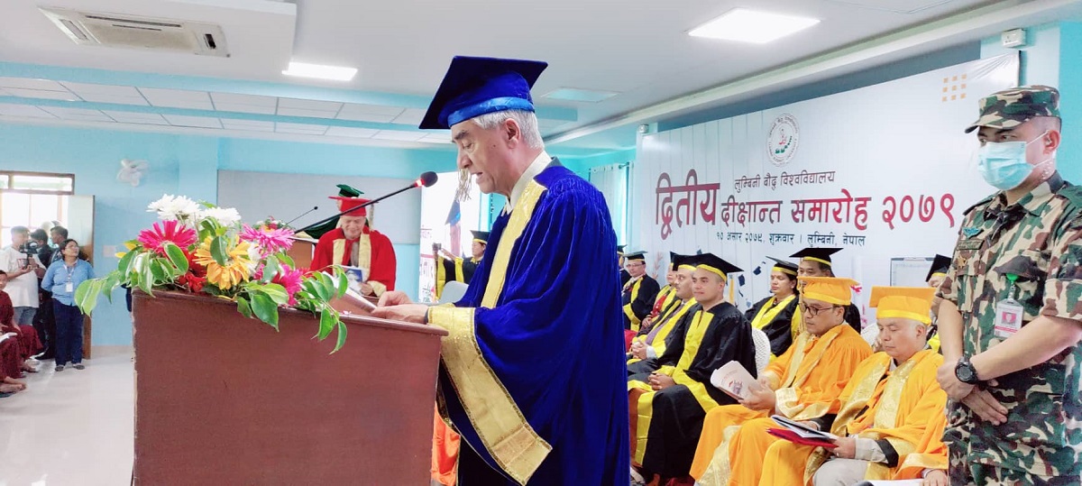 बौद्ध विविधतालाई समाज रुपान्तरणमा जोडौं –प्रधानमन्त्री