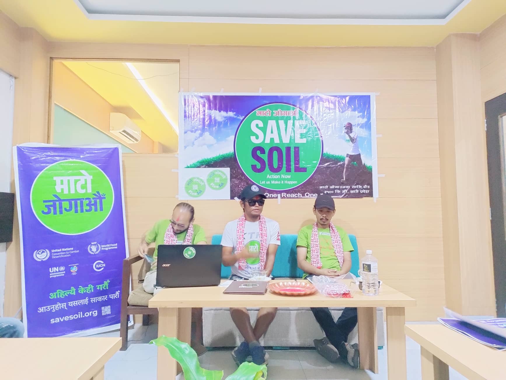 ‘माटो जोगाऔं’ भन्दै काठमाडौंबाट दौडिएर बाराको निजगढ पुगे नवीन