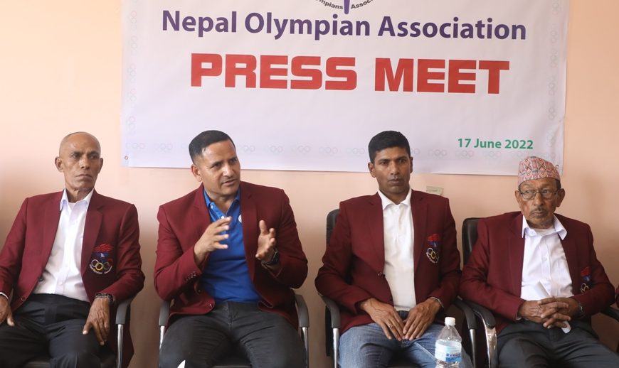 ओलम्पिक डेमा ओलम्पियनहरूको पुनर्मिलन
