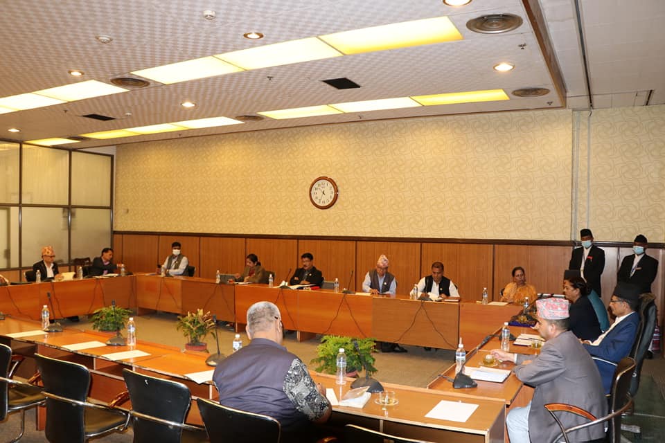 प्रतिनिधिसभा कार्यव्यवस्था परामर्श समितिको बैठक जारी￼