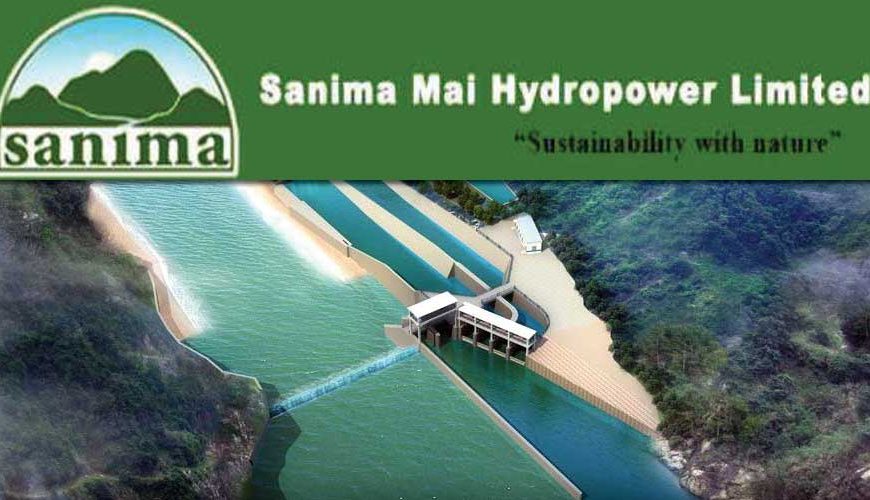 आज सानिमा माई हाइड्रोपावरको&hellip;