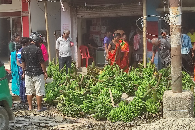 छठका लागि जनकपुरमा तीन करोडको भारतीय केरा