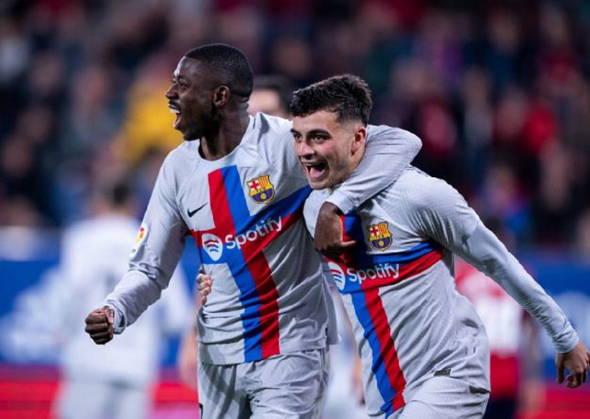 लेवान्डोस्की र पिकेलाई रातो कार्ड, बार्सिलोनालाई ५ अंकको अग्रता