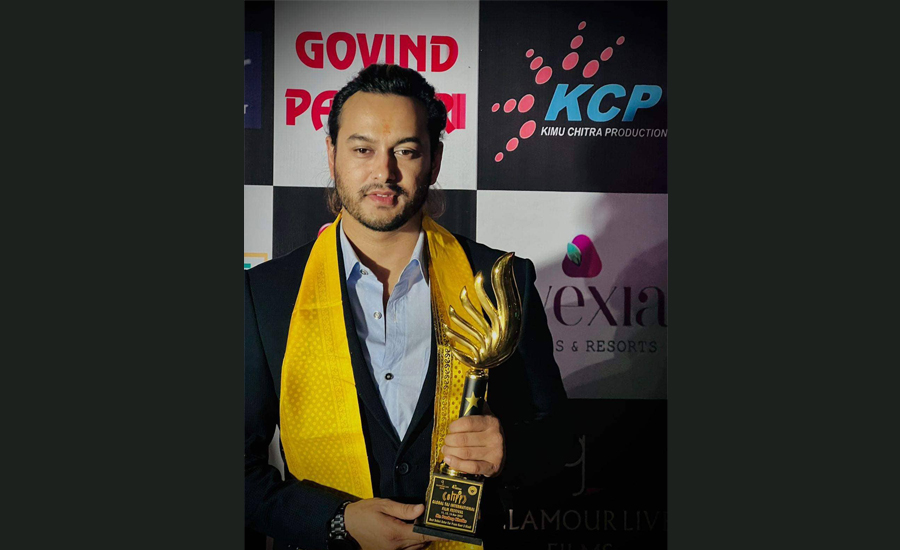 प्रदीप खड्काले भारतमा जिते डेब्यु अभिनेताको फिल्म अवार्ड