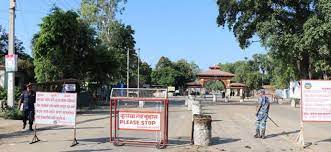 आज मध्यरातिदेखि नेपाल-भारत सीमानाका बन्द