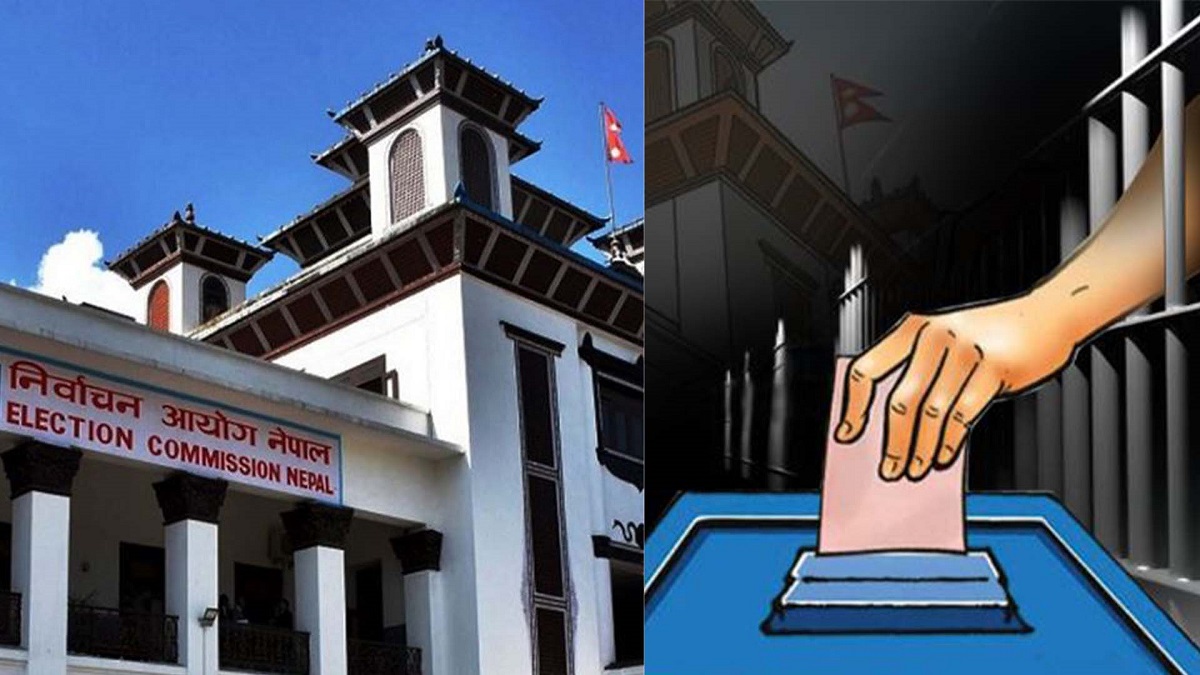 मतदाता सूचीमा नाम हुने कैदीबन्दीले निर्वाचनमा भोट हाल्न पाउने