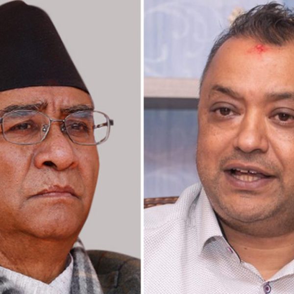 विभाग गठनको प्रस्ताव ल्याउन देउवालाई महामन्त्री थापाको आग्रह