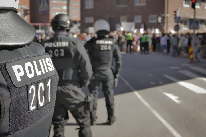 Police Arrest Protesters Amid Curfew&hellip;