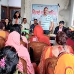 ७ न.वडामा ४५ दिने सिलाइ कटाइ तालिम उद्घाटन