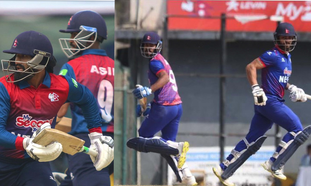आइसिसी विश्वकप क्रिकेट लिग–२ः युएईविरुद्ध ब्याटिङमा नेपाल