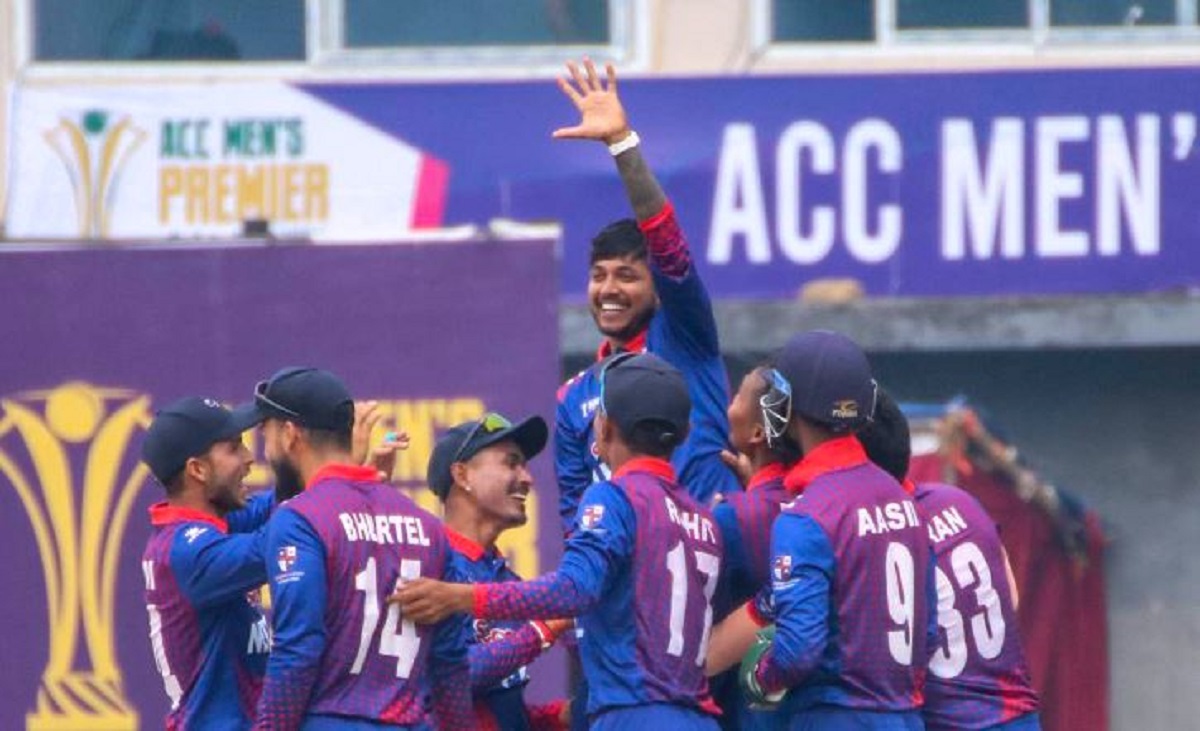 नेपालको उत्कृष्ट प्रदर्शनः बिकेट नगुमाई ७ ओभरमा ६० रन जोड्न सफल