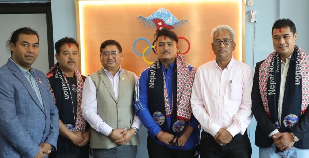 भारोत्तोलन टोली आज दक्षिण कोरिया प्रस्थान गर्दै