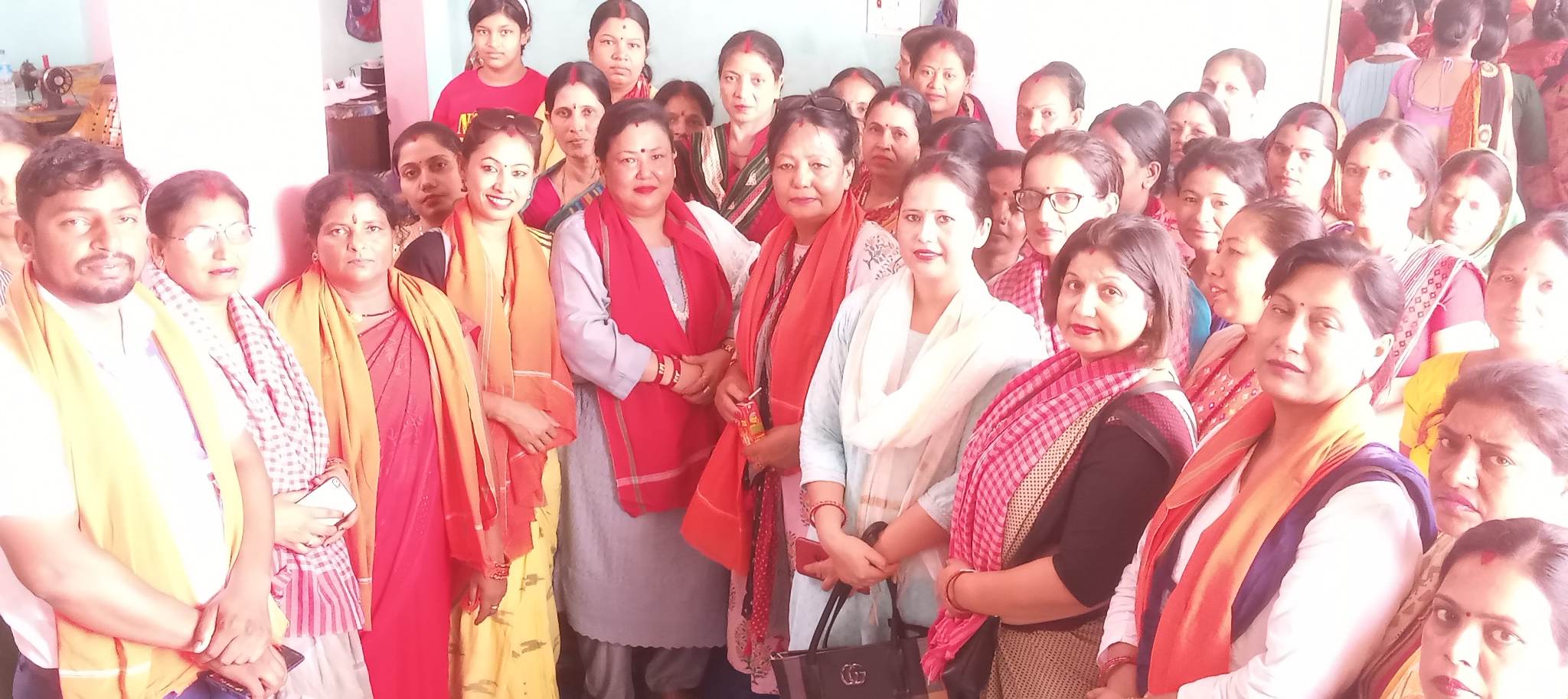 २० दिने सेनेटेरी प्याड बनाउने तालिम उद्दघाटन।