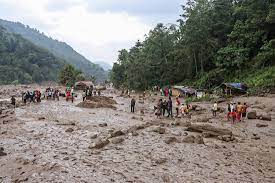 बाढीपहिरोका कारण ताप्लेजुङ यातायात र सञ्चार सुविधाबाट बन्चित, ५० करोडको क्षति