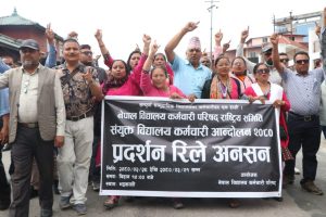 विद्यालयका कर्मचारीको संघर्ष :&hellip;