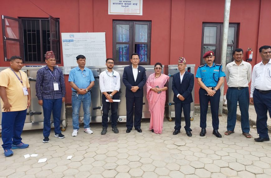 मन्त्री श्रेष्ठले सिन्धुली कारागारलाई हस्तान्तरण&hellip;