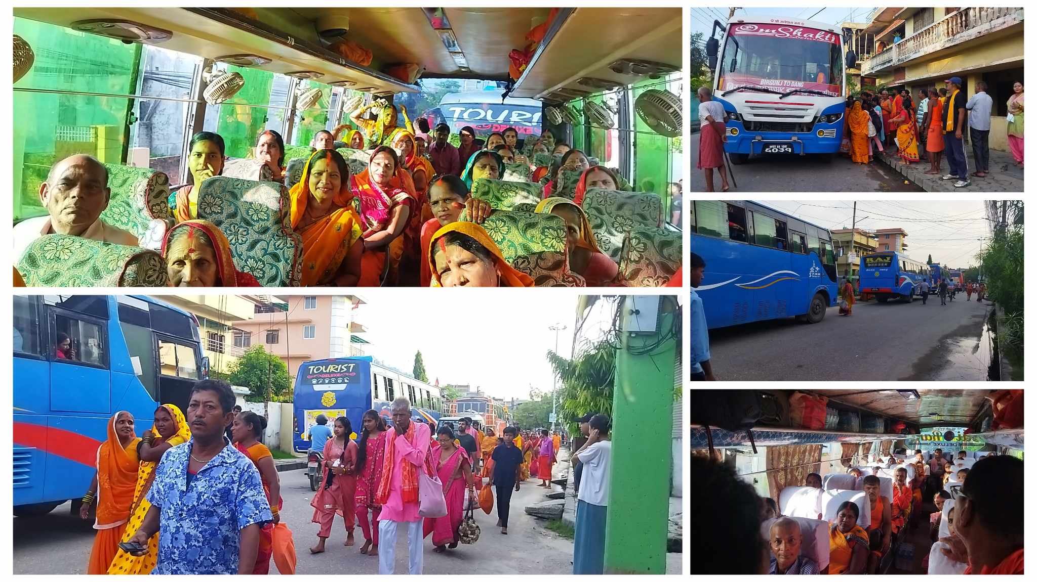 मुर्ली १२ का ३ सय १५ जना स्थानीय आज तीर्थ यात्राको लागी देवघाट प्रस्थान गरेका छन् ।