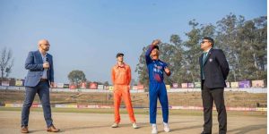  नेदरल्यान्डविरुद्ध फिल्डिङ गर्दै नेपाले, दिपेन्द्रको ‘कमब्याक’