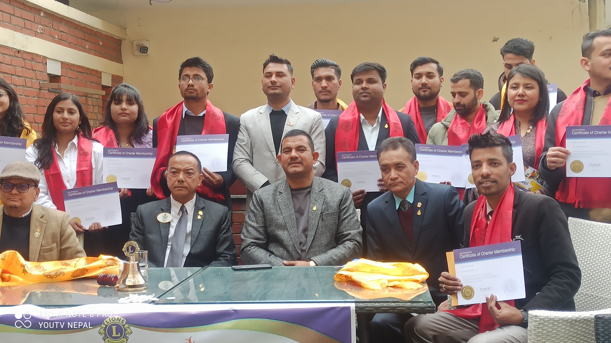 डिष्ट्रिक्ट गर्भनर  अर्जुनमान सैंजुको प्रमुख आतिथ्यतामा लायन्स क्लब अफ काठमाडौं एक्स्लेन्स टिमको गठन गरियो