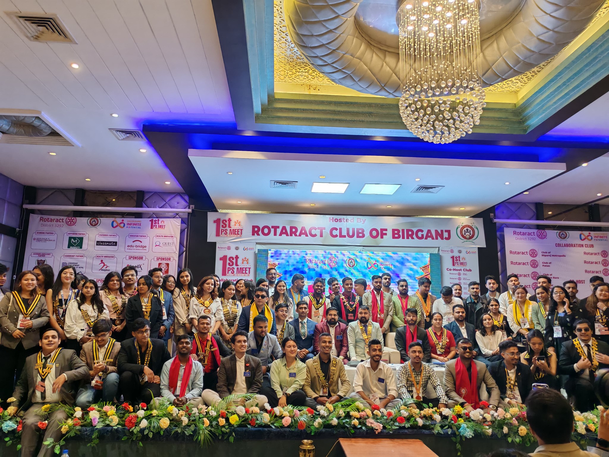 वीरगञ्जमा रोट्र्याक्ट डिष्ट्रिक्ट ३२९२को ‘प्रथम अध्यक्ष–सचिव भेला’ भव्य रूपमा सम्पन्न