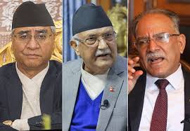 ओलीपछि प्रचण्ड पनि देउवासँग संवादमा: राष्ट्रिय सभा चुनाव र प्रदेश सरकारमा गठबन्धन कसरत